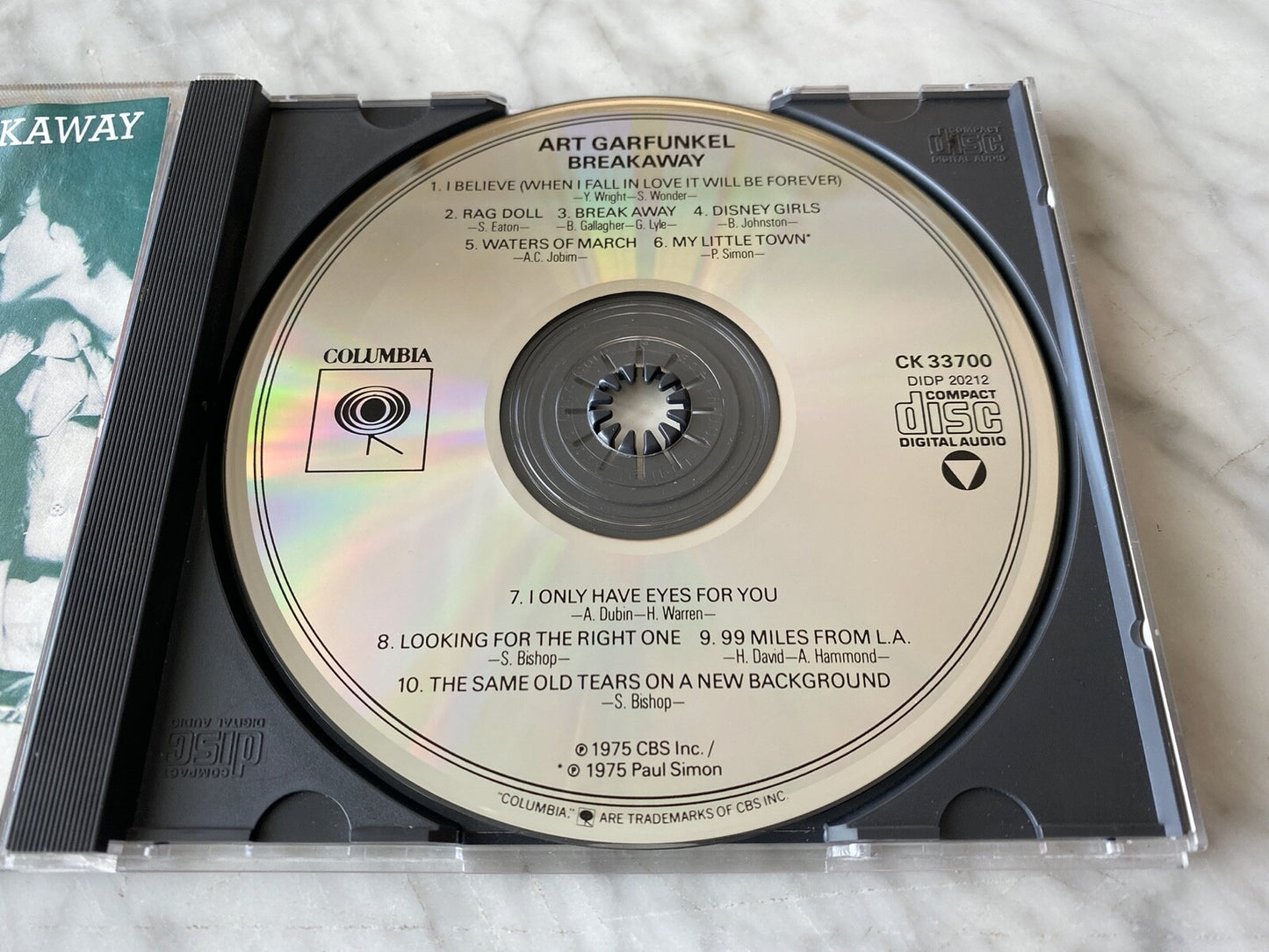 Art Garfunkel – Breakaway [DADC PRESS]