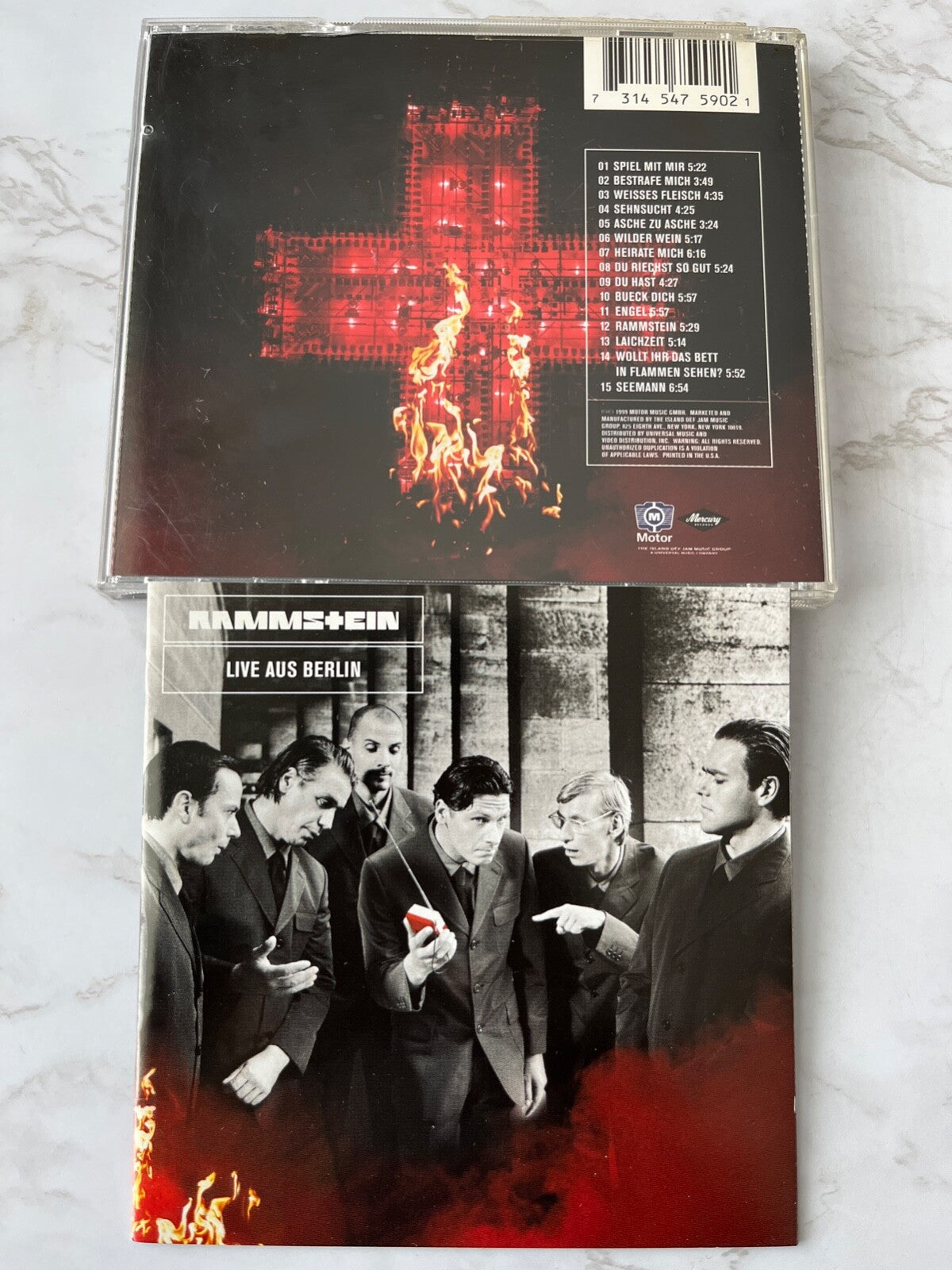 Rammstein – Live Aus Berlin (1999) [ORIGINAL USA PRESS]