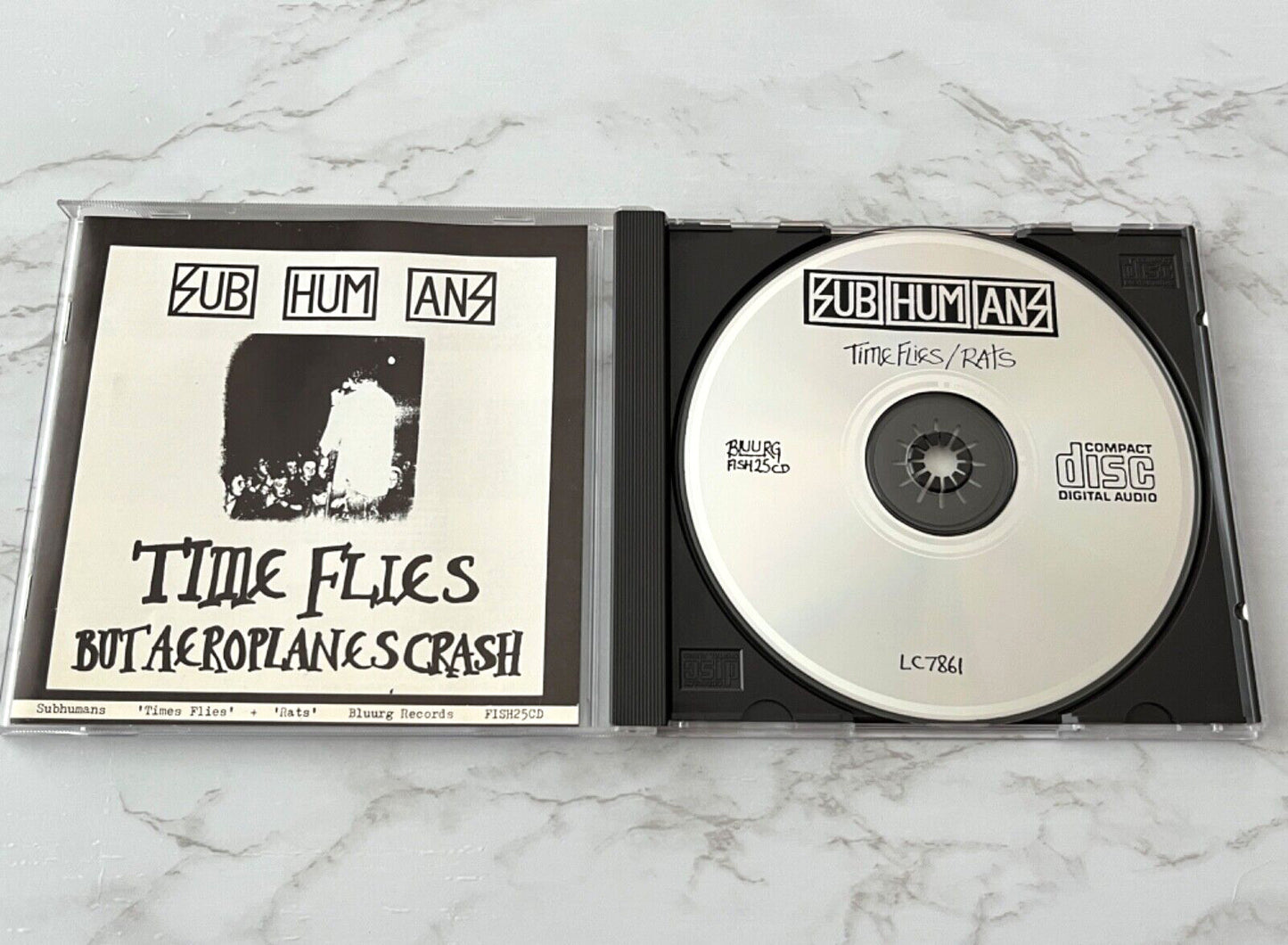 Subhumans – Time Flies / Rats [UK PRESS]