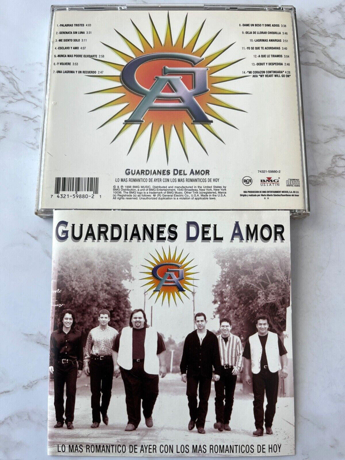 Los Guardianes Del Amor – Lo Mas Romantico De Ayer (1998) [ORIGINAL USA PRESS]