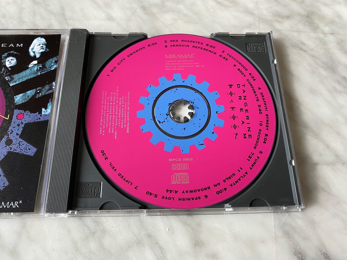 Tangerine Dream – Rockoon (1992) [ORIGINAL USA PRESS]
