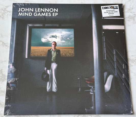 John Lennon Mind Games EP GLOW IN THE DARK VINYL RECORD STORE DAY 2024 RSD