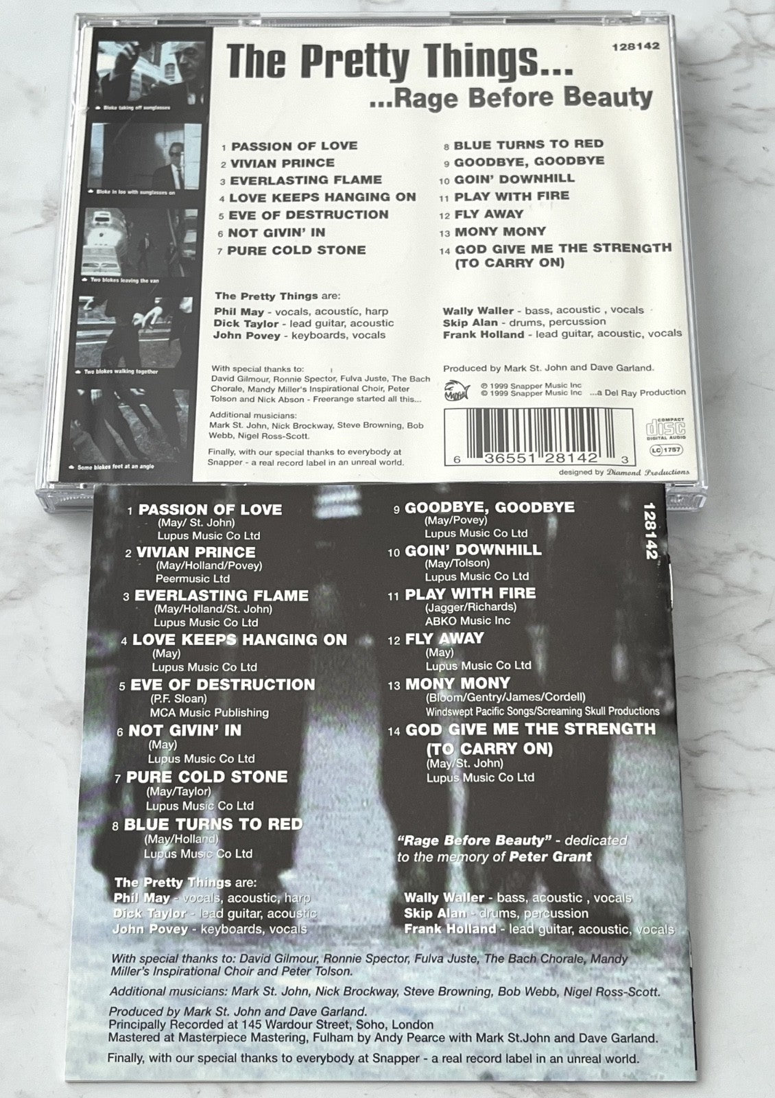 The Pretty Things – Rage Before Beauty (1999) [ORIGINAL USA PRESS]
