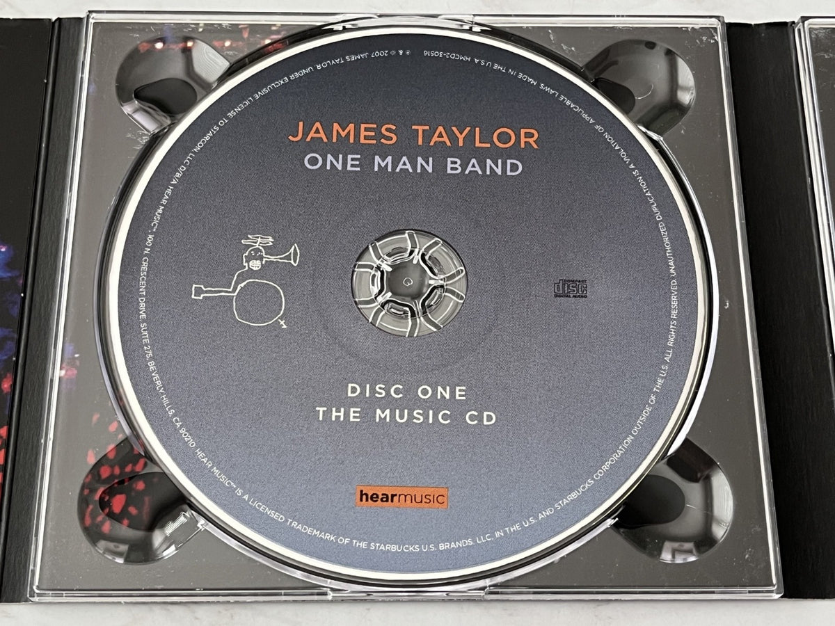 James Taylor – One Man Band (Digipak, CD/DVD) (2007)