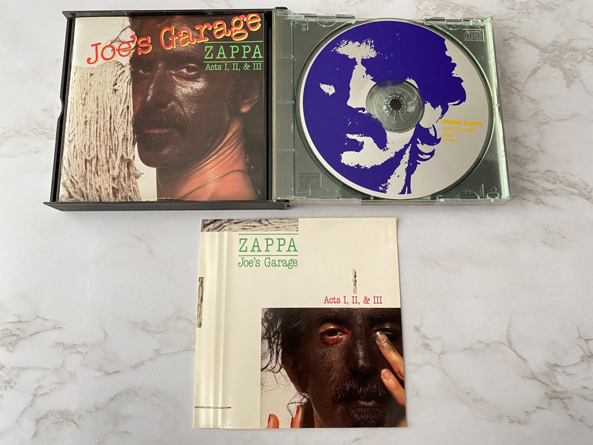 Frank Zappa – Joe's Garage Acts I, II, & III (1987) [ORIGINAL USA PRESS]