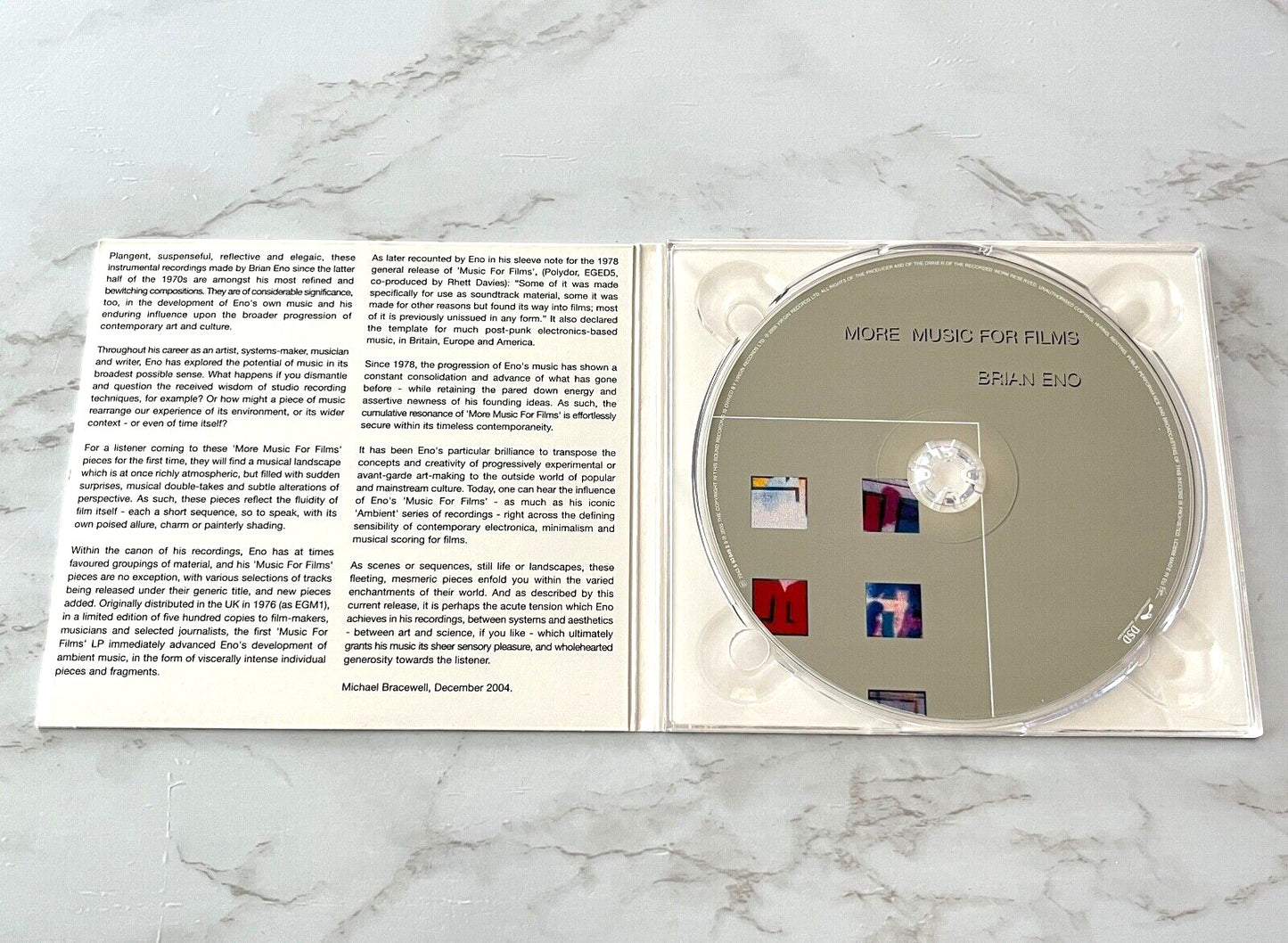 Brian Eno – More Music For Films (Digipak) (2005) [UK PRESS]