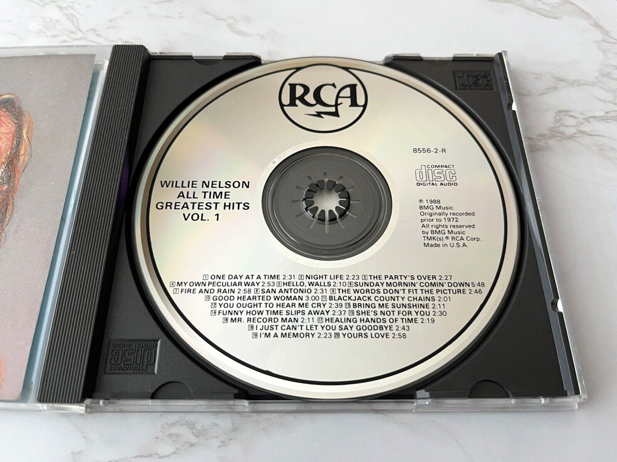 Willie Nelson – All Time Greatest Hits Vol. 1 (1988) [DISCTRONICS PRESS]