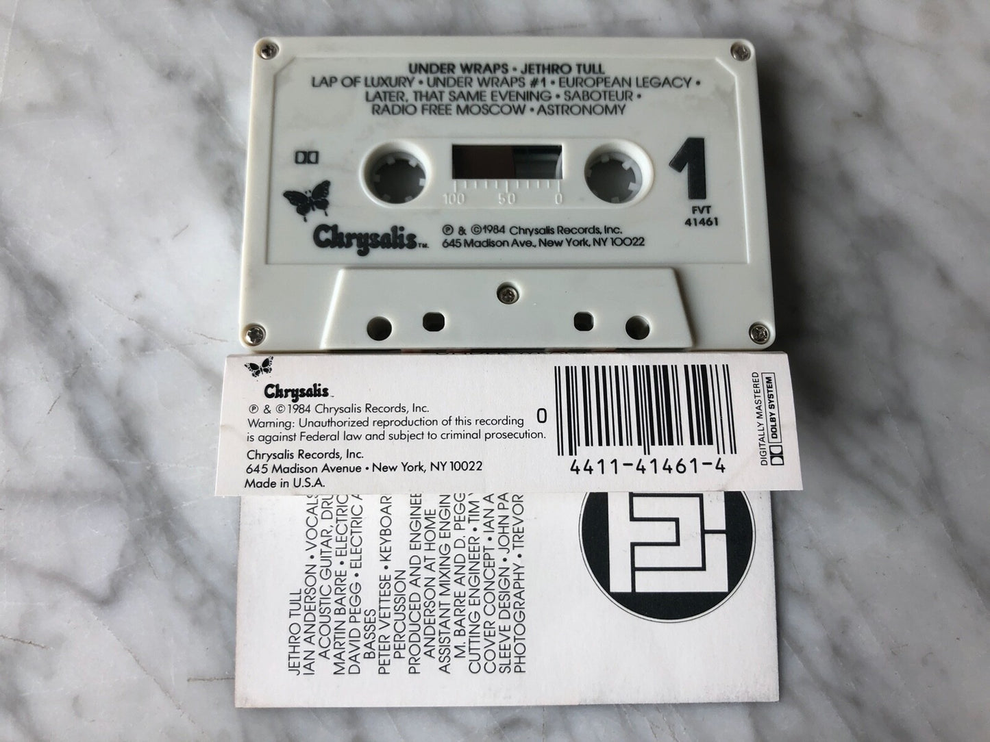 Jethro Tull – Under Wraps (1984)