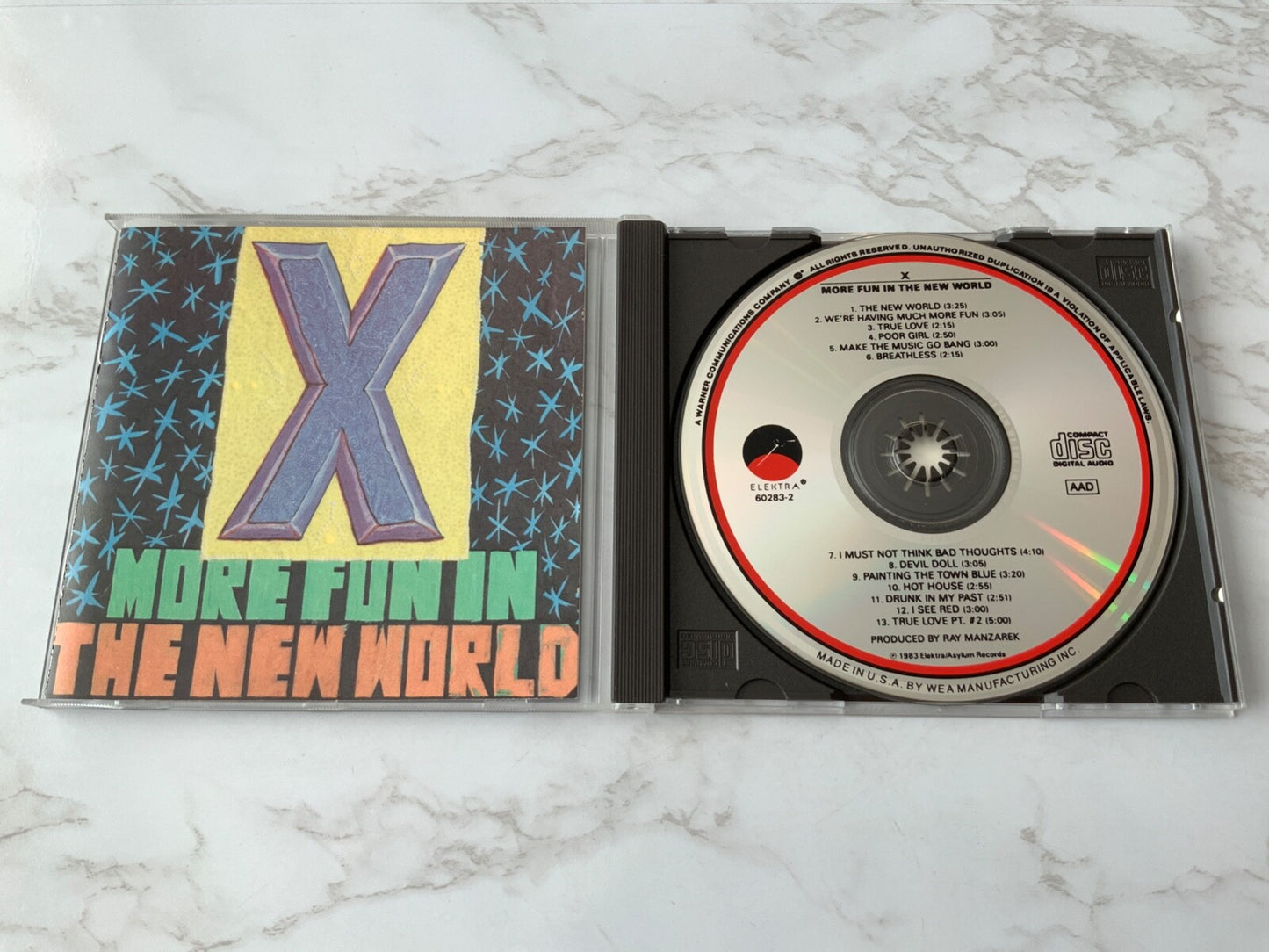 X – More Fun In The New World (1987) [ORIGINAL USA PRESS]