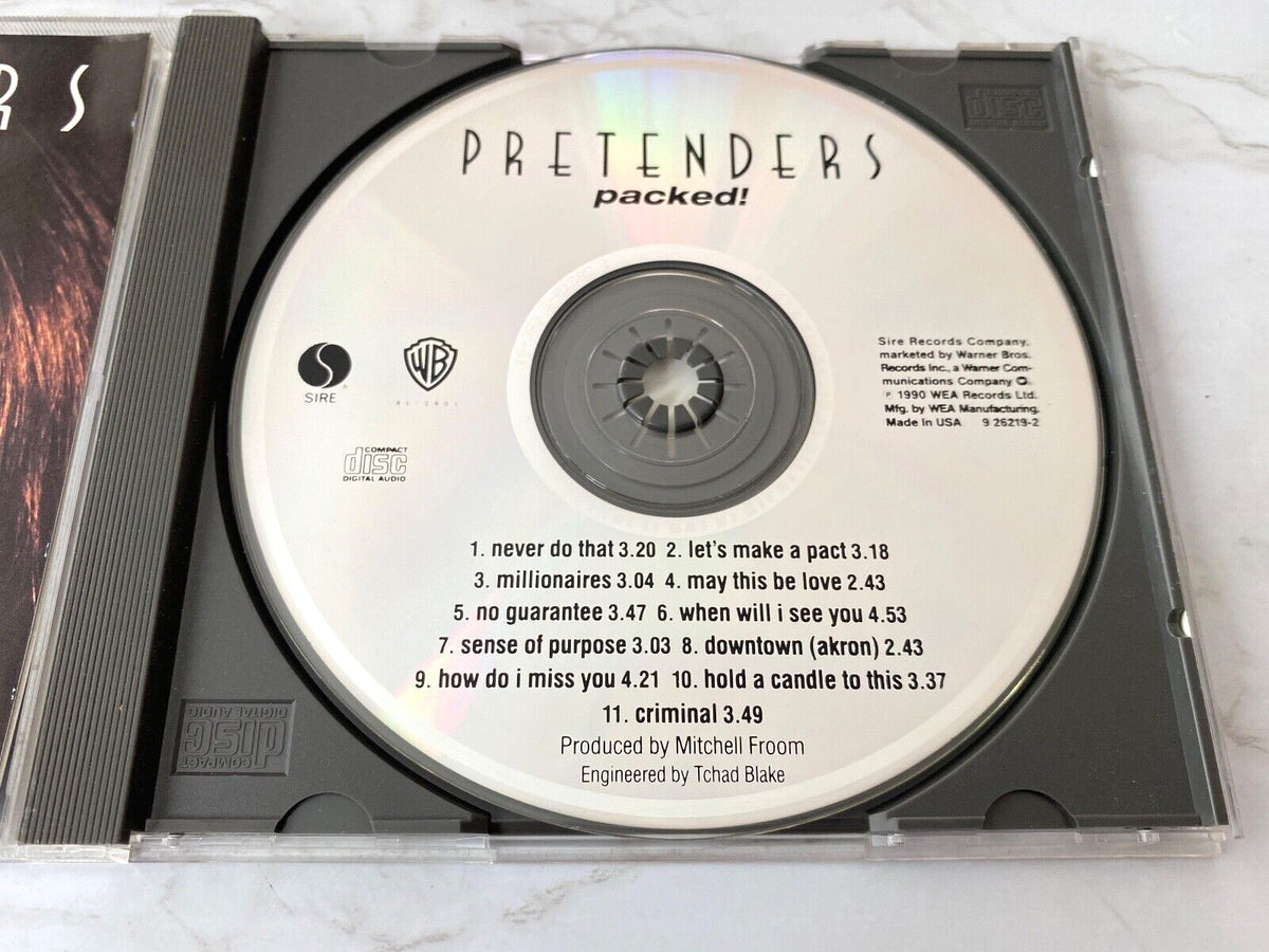 Pretenders – Packed (1990) [ORIGINAL USA PRESS]