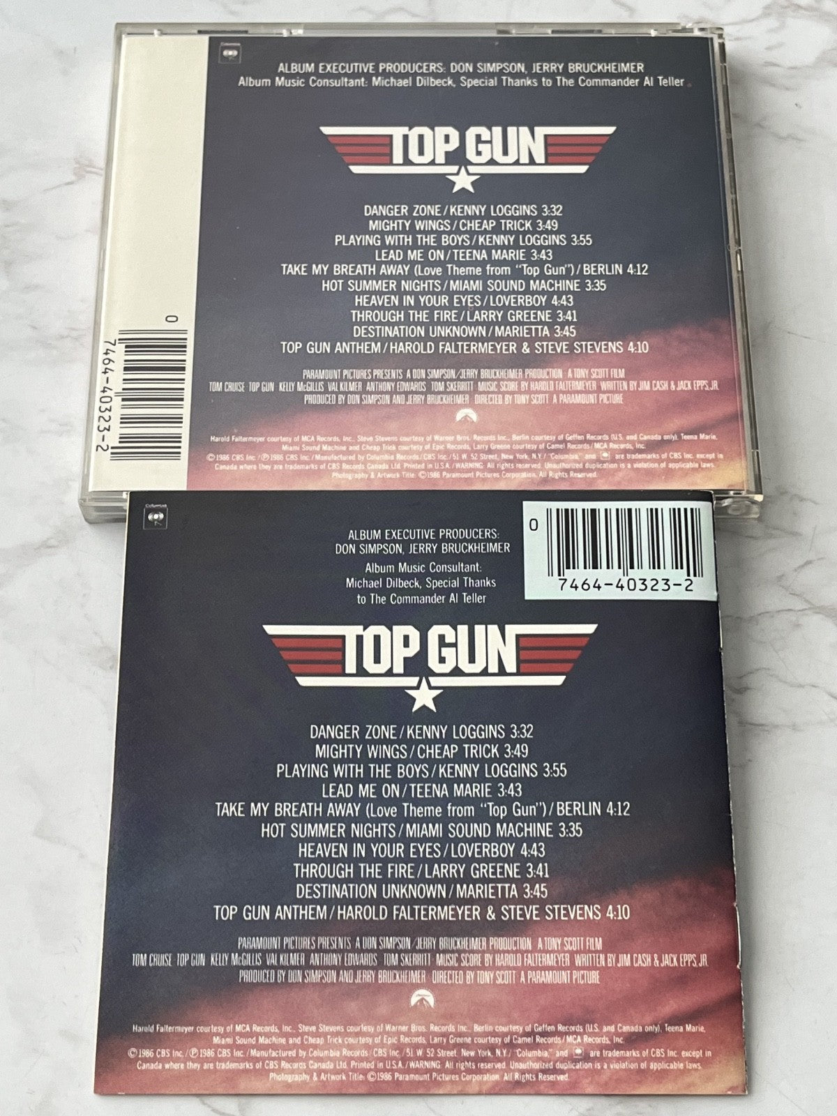 Kenny Loggins, Loverboy, Various, Berlin – Top Gun Original Soundtrack (1986) [JAPAN TARGET ERA]