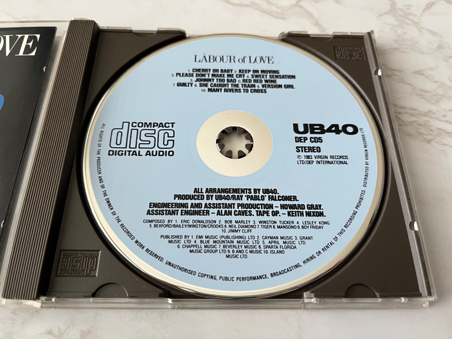 UB40 – Labour Of Love (1984) [W GERMANY TARGET ERA]