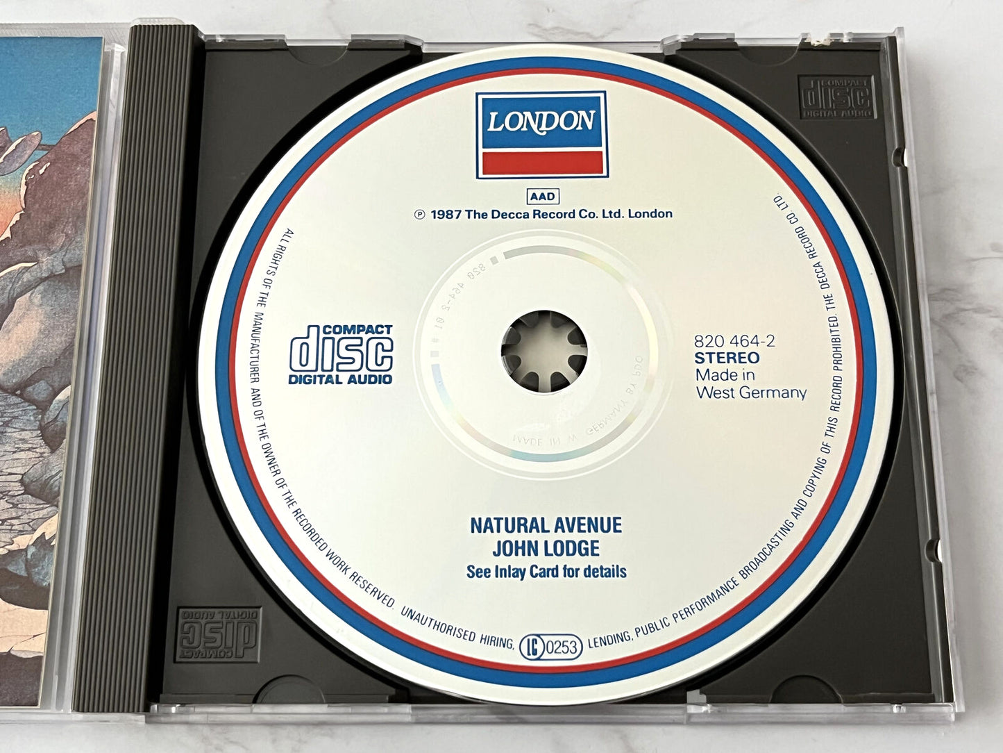 John Lodge – Natural Avenue (1987) [W GERMANY TARGET ERA]