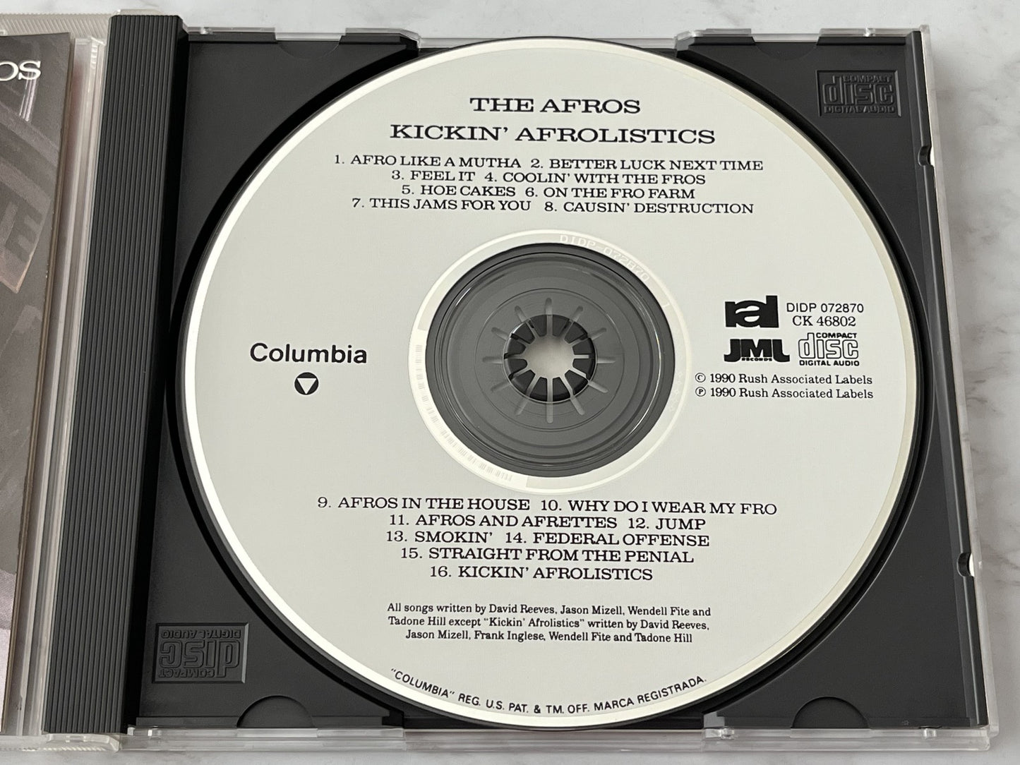 The Afros – Kickin Afrolistics (First Pressing) (1990) [USA 1ST PRESS]