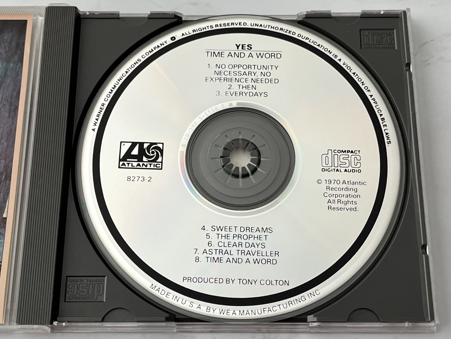 Yes – Time And A Word