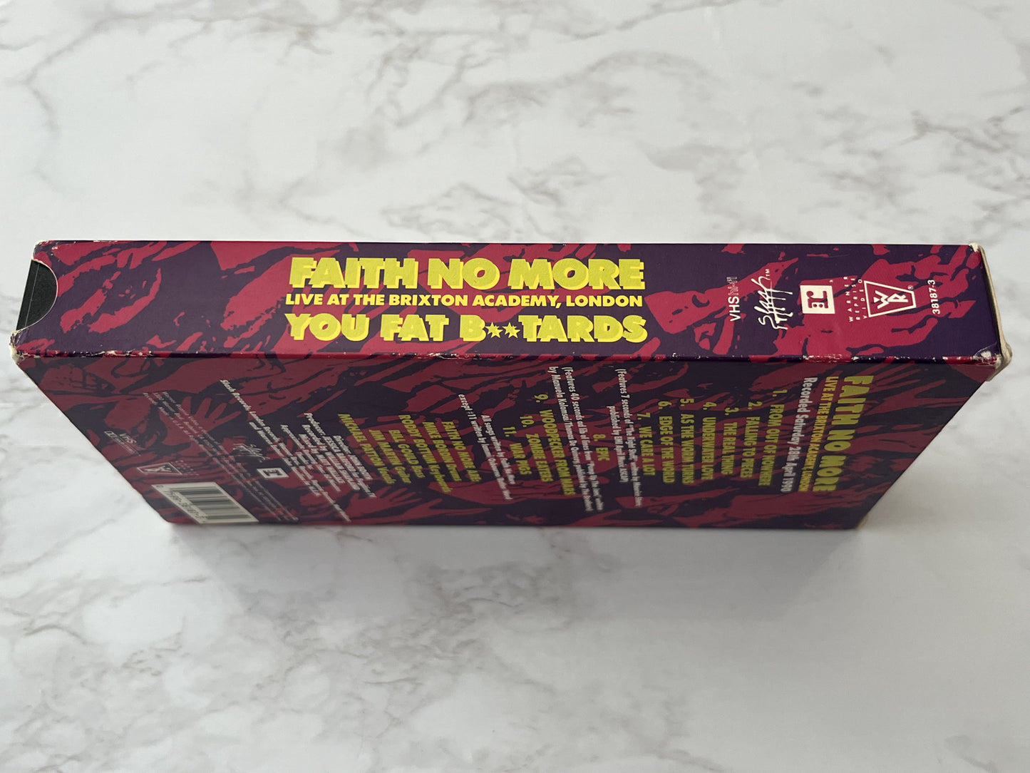 Faith No More You Fat B**tards Live At The Brixton Academy VHS 1990