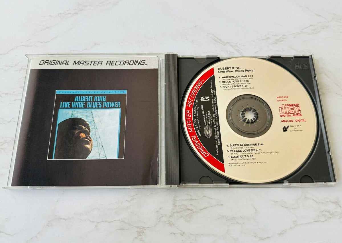 Albert King – Live Wire / Blues Power (MFSL) (1987)