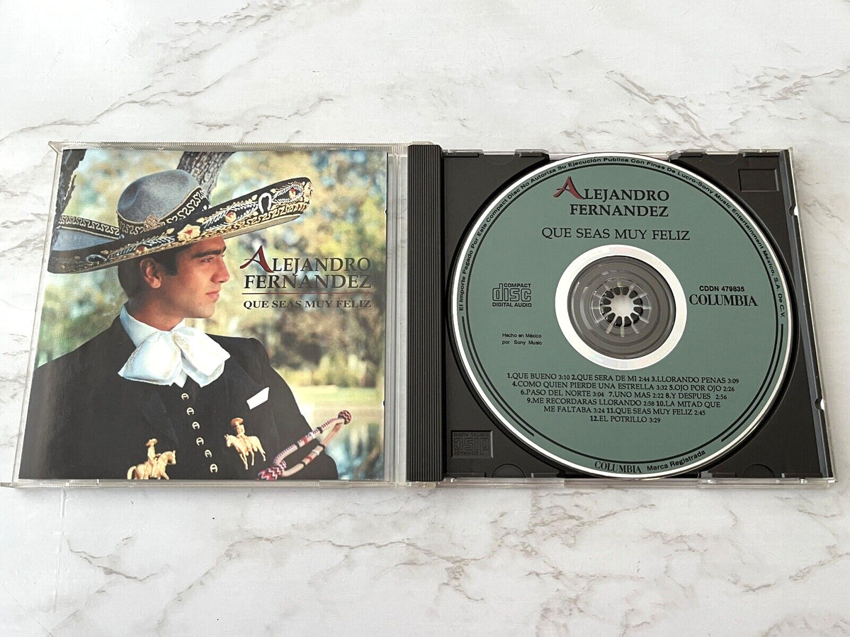 Alejandro Fernandez – Que Seas Muy Feliz (1995)