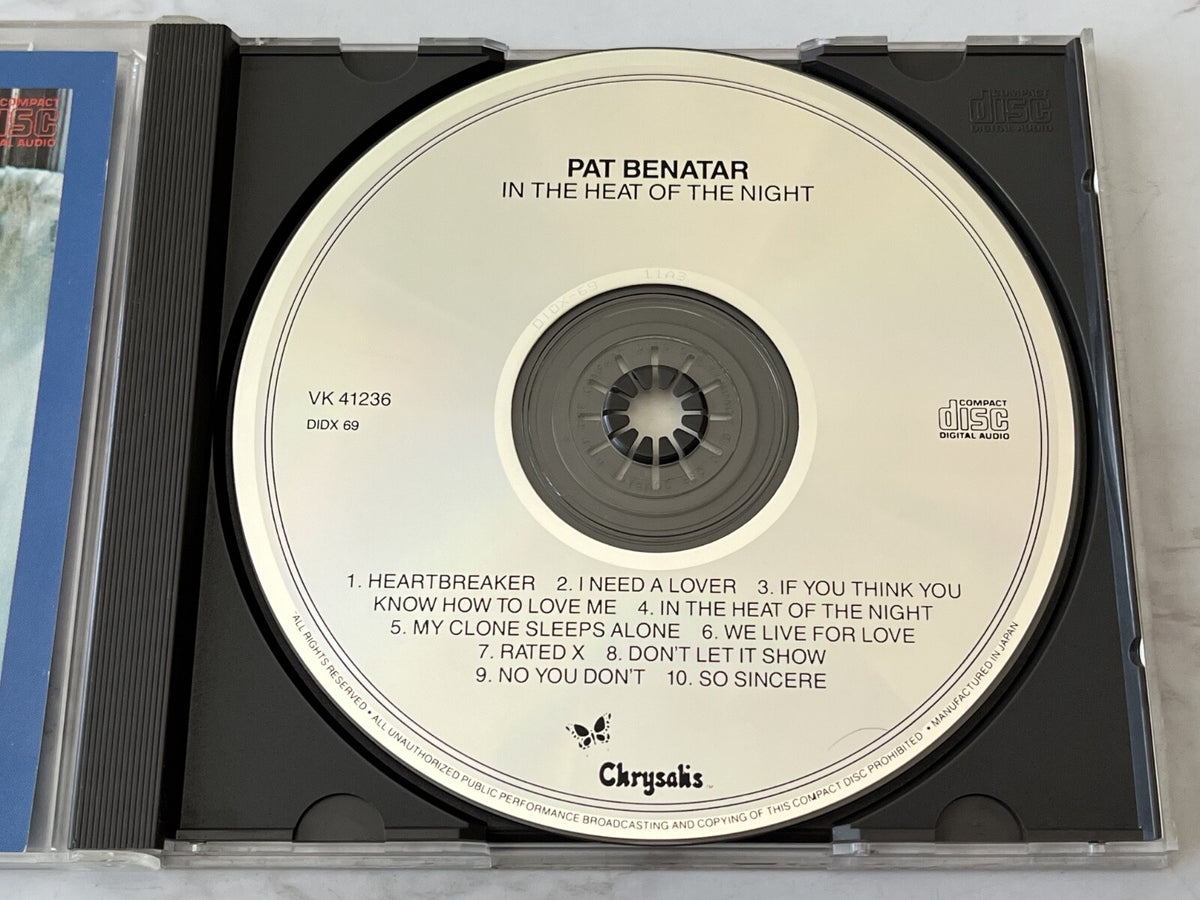 Pat Benatar – In The Heat Of The Night (1984) [JAPAN TARGET ERA]