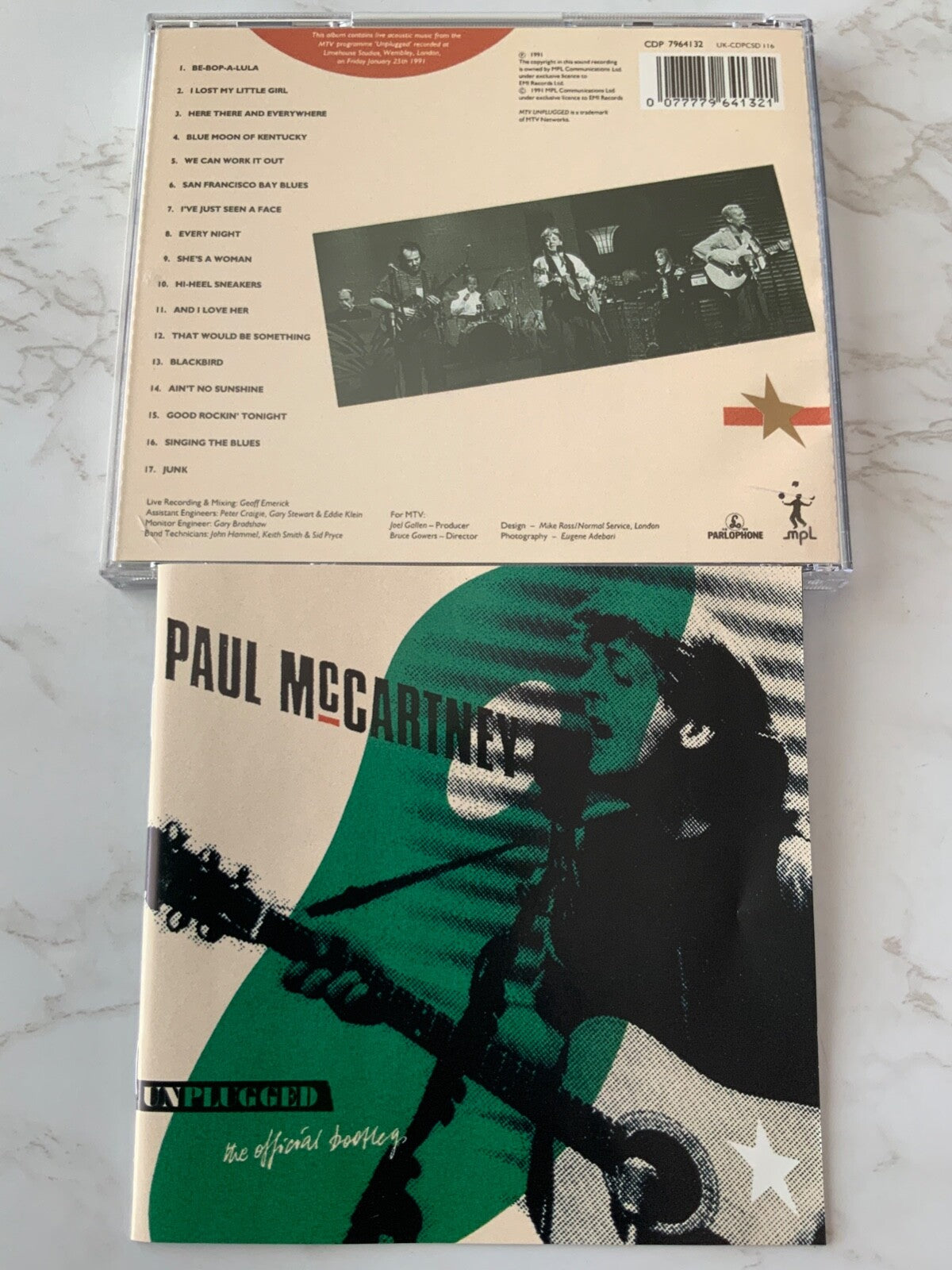 Paul McCartney – Unplugged [UK PRESS]