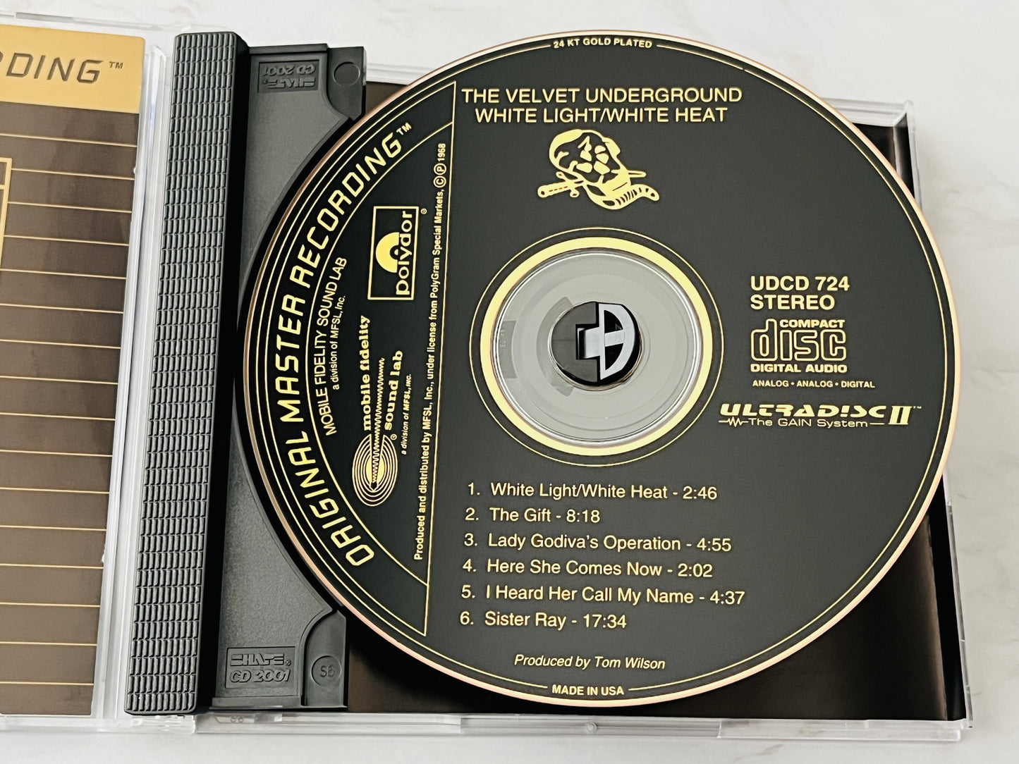 The Velvet Underground – White Light / White Heat (MFSL, 24KT Gold) (1998)