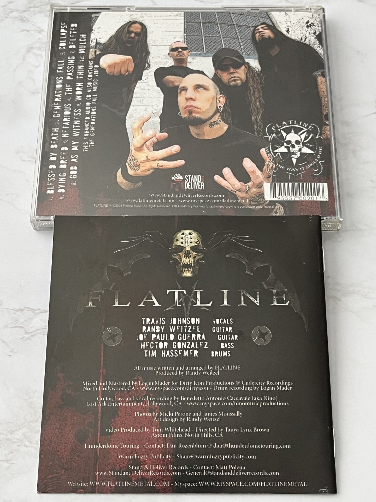 Flatline – Pave The Way (2008) [ORIGINAL USA PRESS]