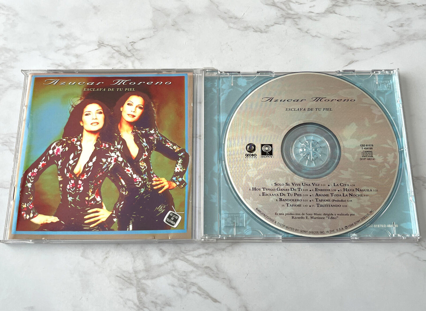 Azucar Moreno – Esclava De Tu Piel (1996) [ORIGINAL USA PRESS]