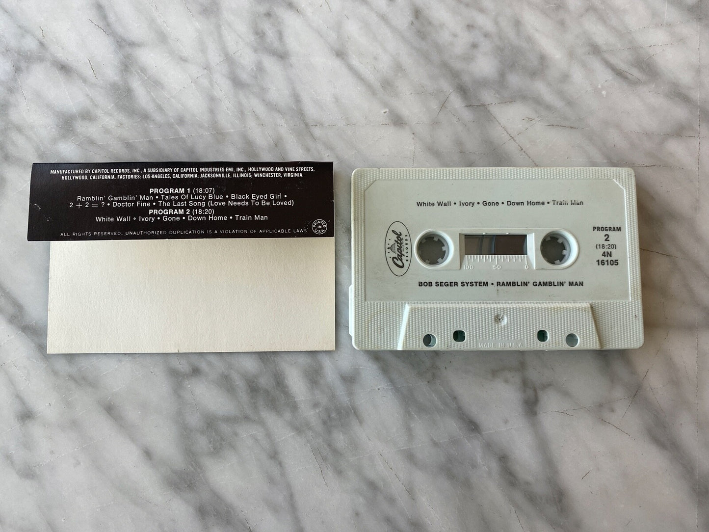 Bob Seger System – Ramblin' Gamblin' Man (1987)