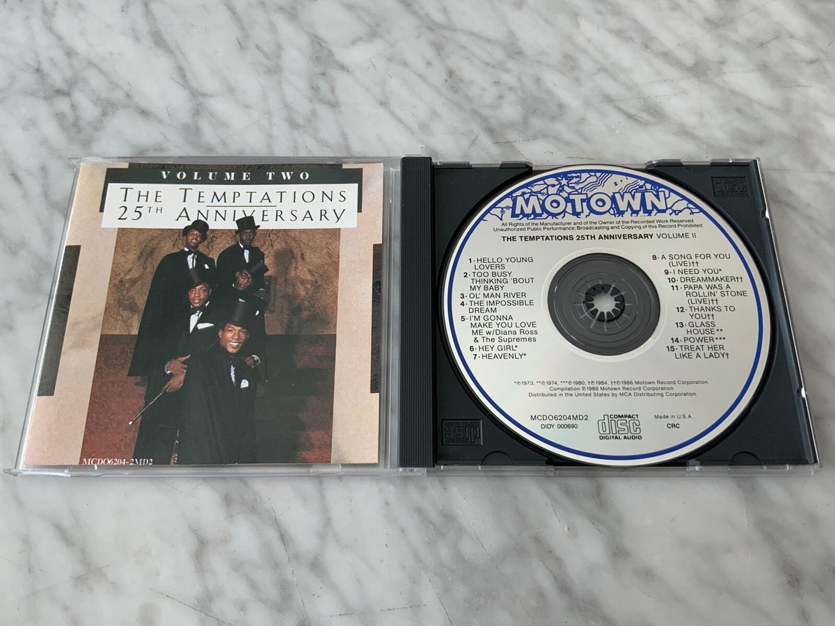The Temptations – 25th Anniversary Vol. II [DADC PRESS]