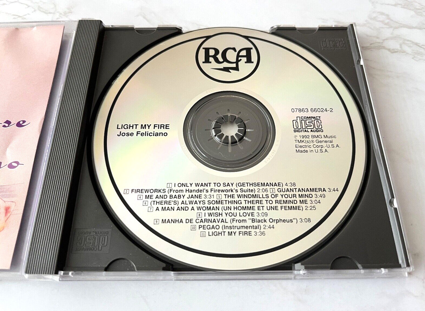 Jose Feliciano – Light My Fire (1992) [ORIGINAL USA PRESS]