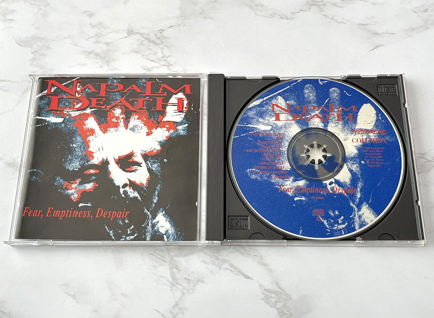 Napalm Death – Fear Emptiness Despair (1994) [ORIGINAL USA PRESS]