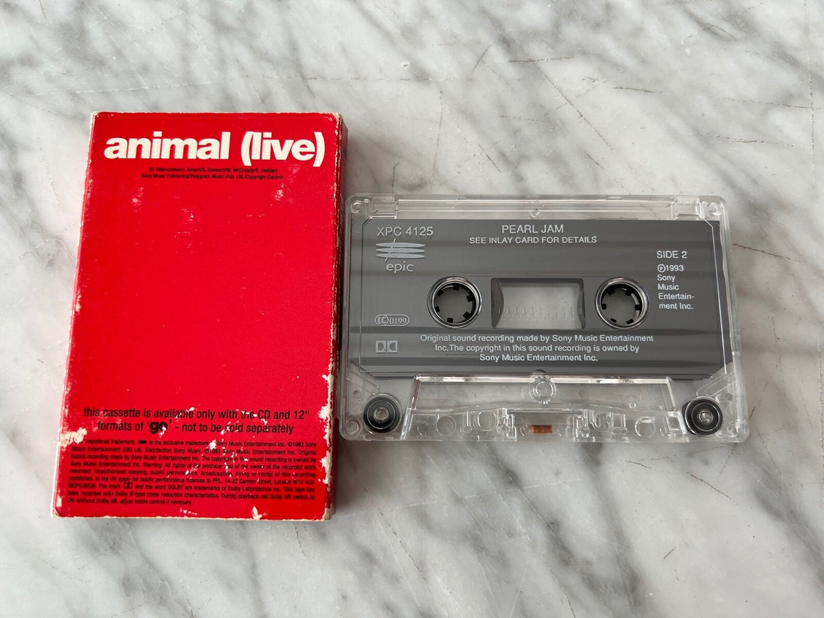 Pearl Jam – Animal Live (1993) [UK PRESS]