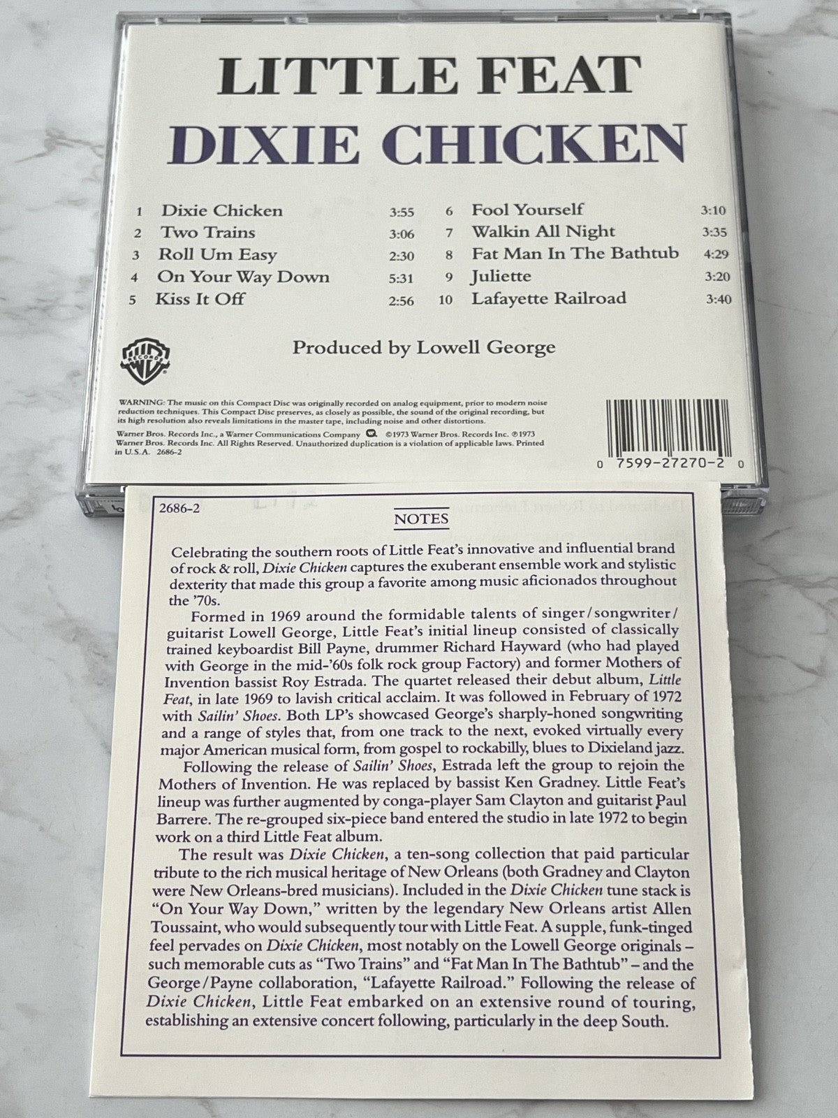 Little Feat – Dixie Chicken (1987) [ORIGINAL USA PRESS]