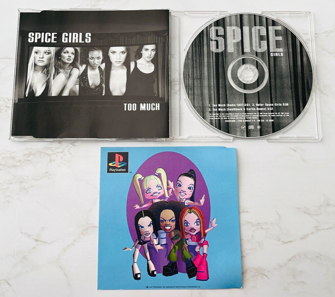 Spice Girls – Too Much (1997) [UK PRESS]