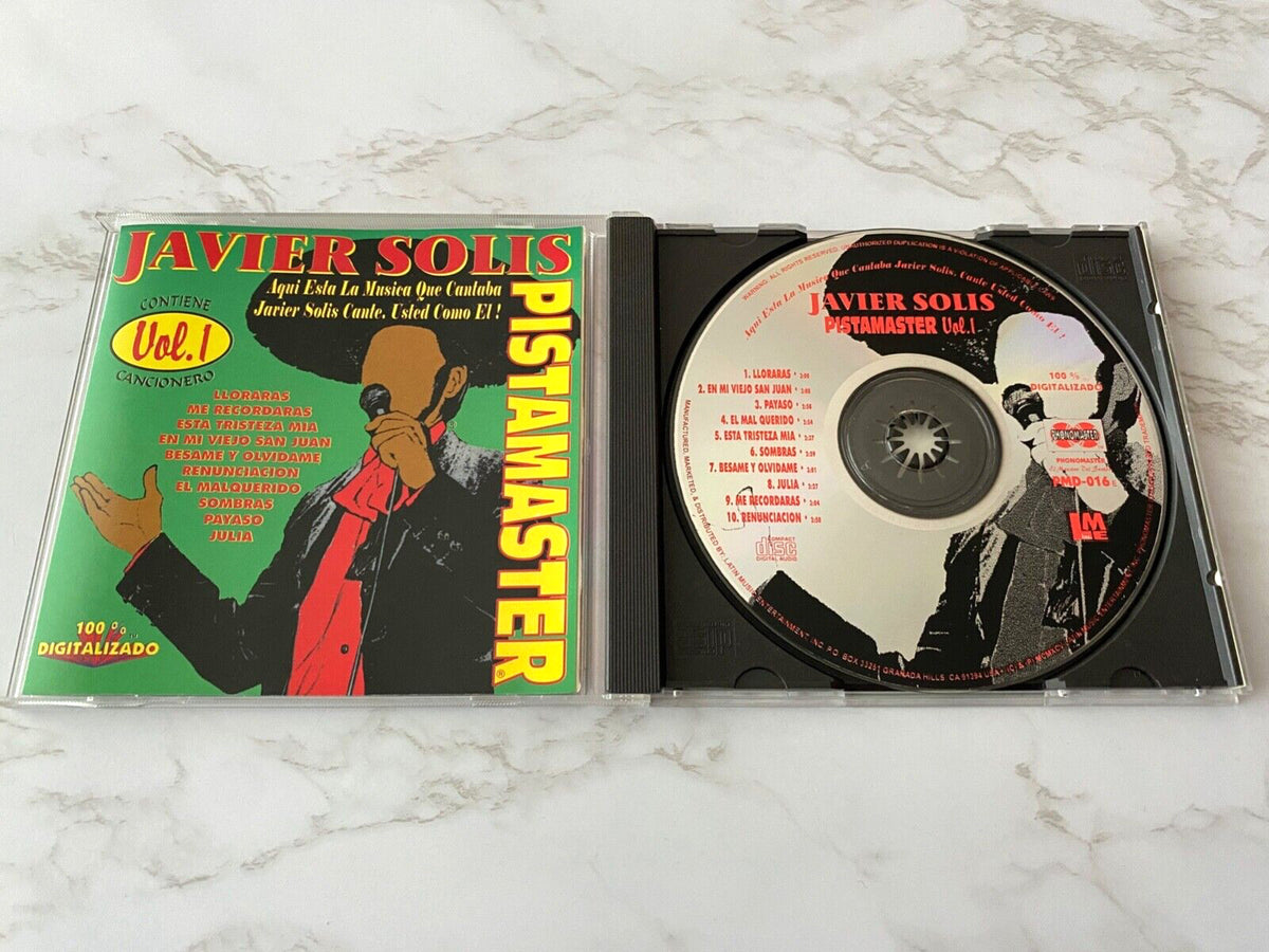 Javier Solis – Pistamaster Vol. 1 (1995) [ORIGINAL USA PRESS]