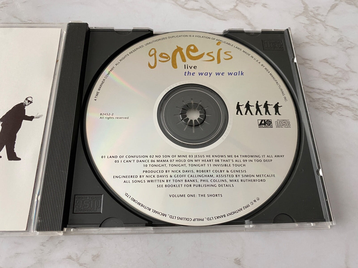 Genesis – Live The Way We Walk (1992) [ORIGINAL USA PRESS]