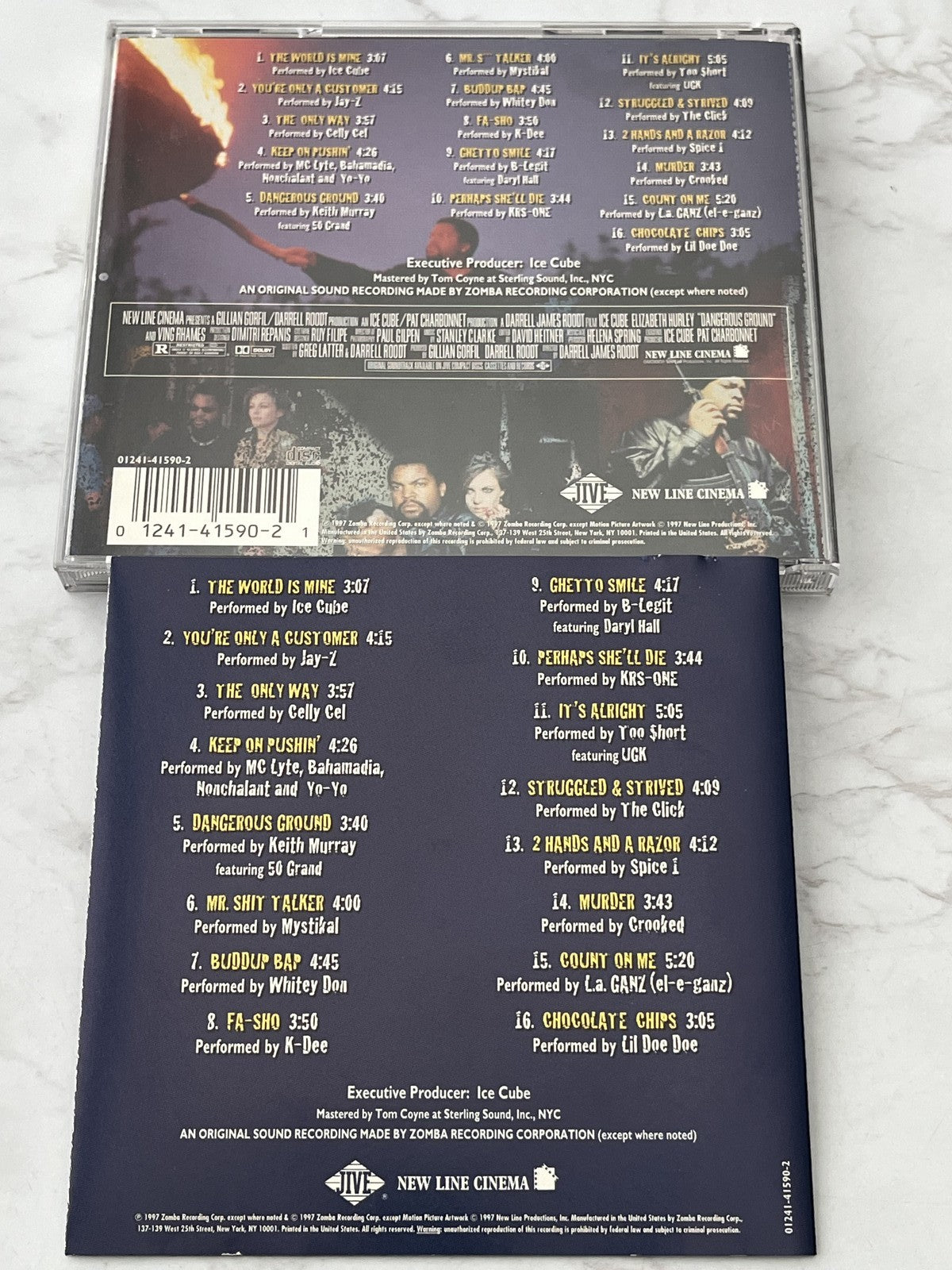 Ice Cube Mystikal Spice 1 Too Short – Dangerous Ground Soundtrack (1997)