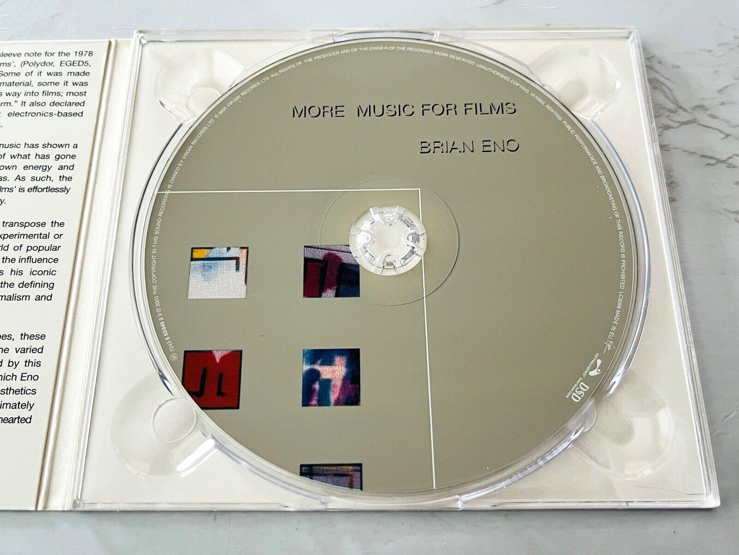 Brian Eno – More Music For Films (Digipak) (2005) [UK PRESS]