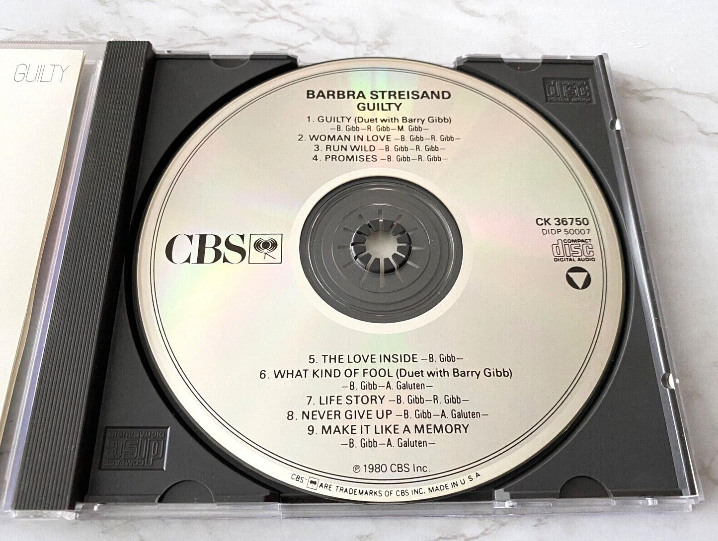 Barbra Streisand – Guilty [DADC PRESS]