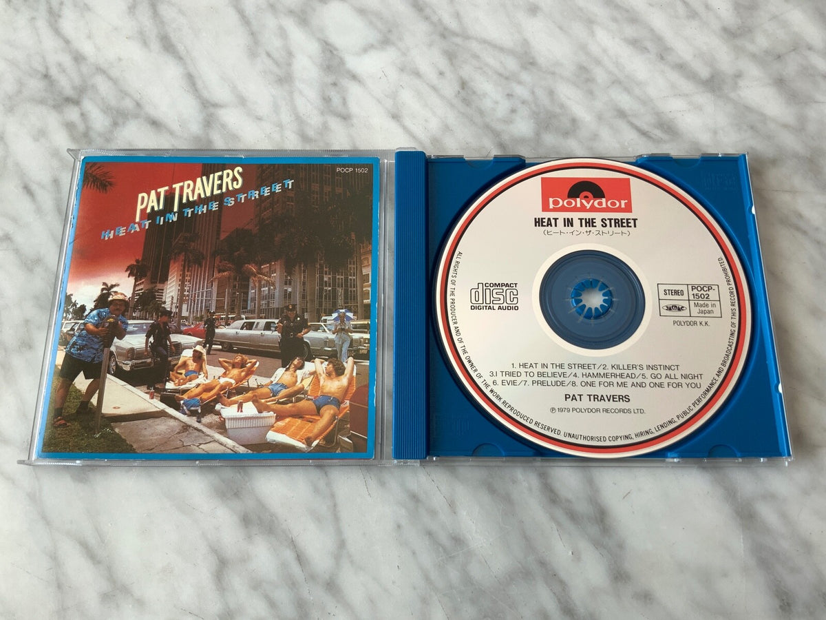 Pat Travers Band, Pat Travers – Heat In The Street (1990) [JAPAN TARGET ERA]