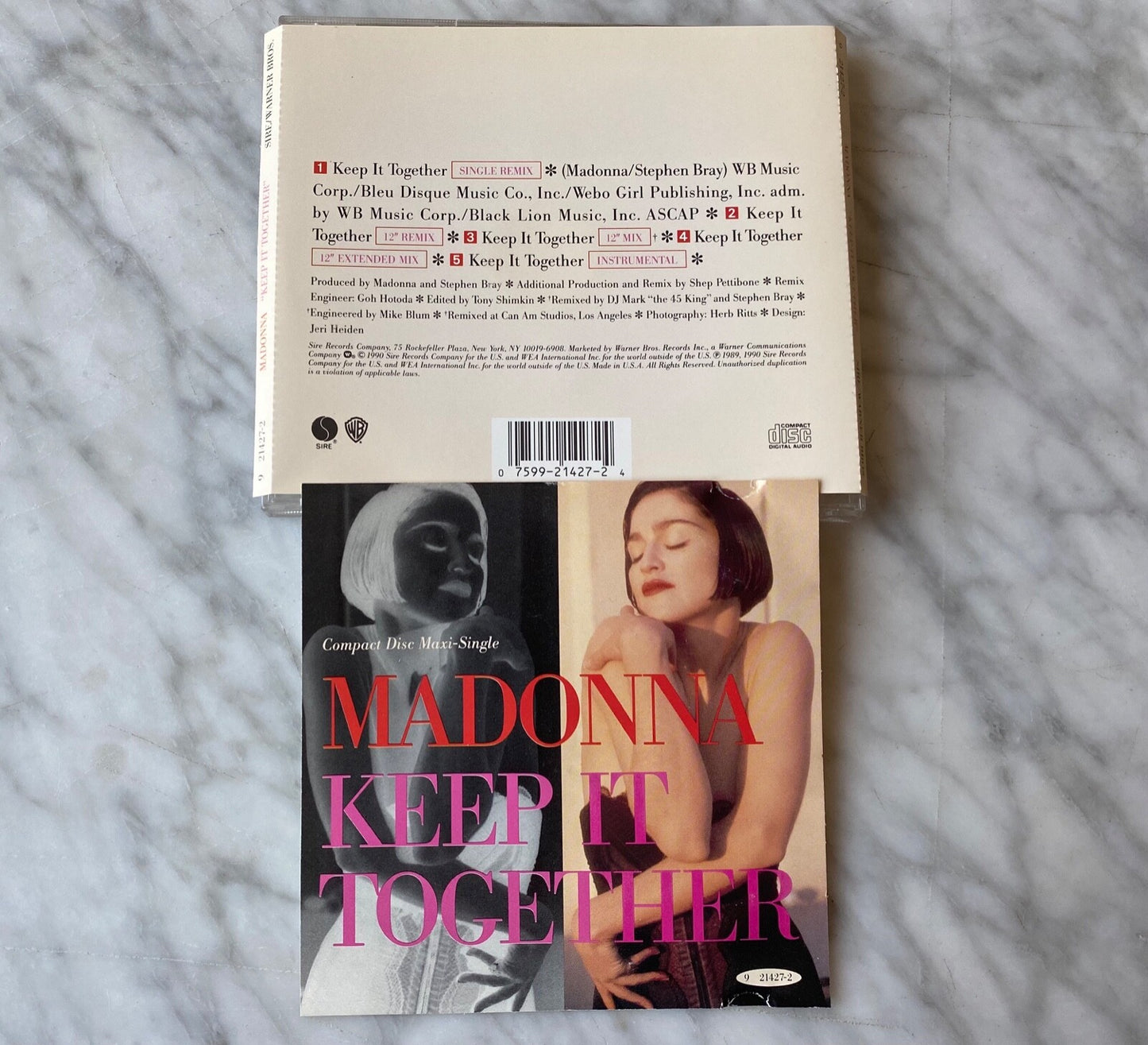 Madonna – Keep It Together (Maxi Single) (1990) [ORIGINAL USA PRESS]