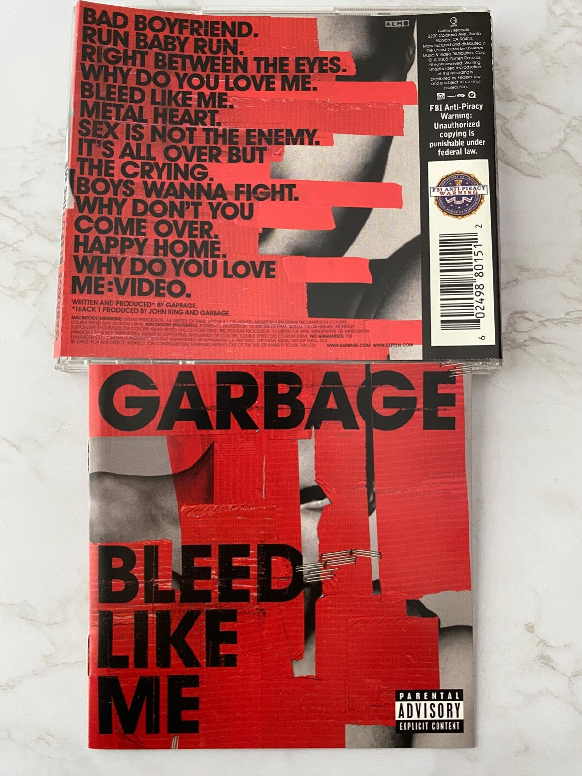 Garbage – Bleed Like Me (2005) [ORIGINAL USA PRESS]