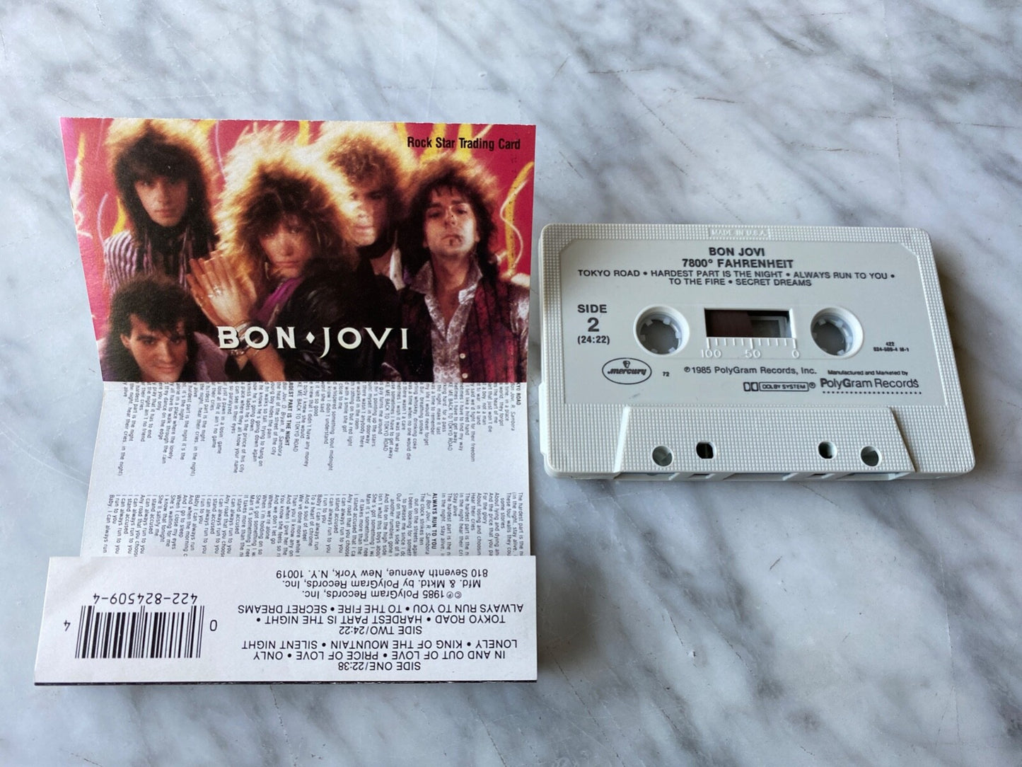 Bon Jovi – 7800 Fahrenheit (1985)