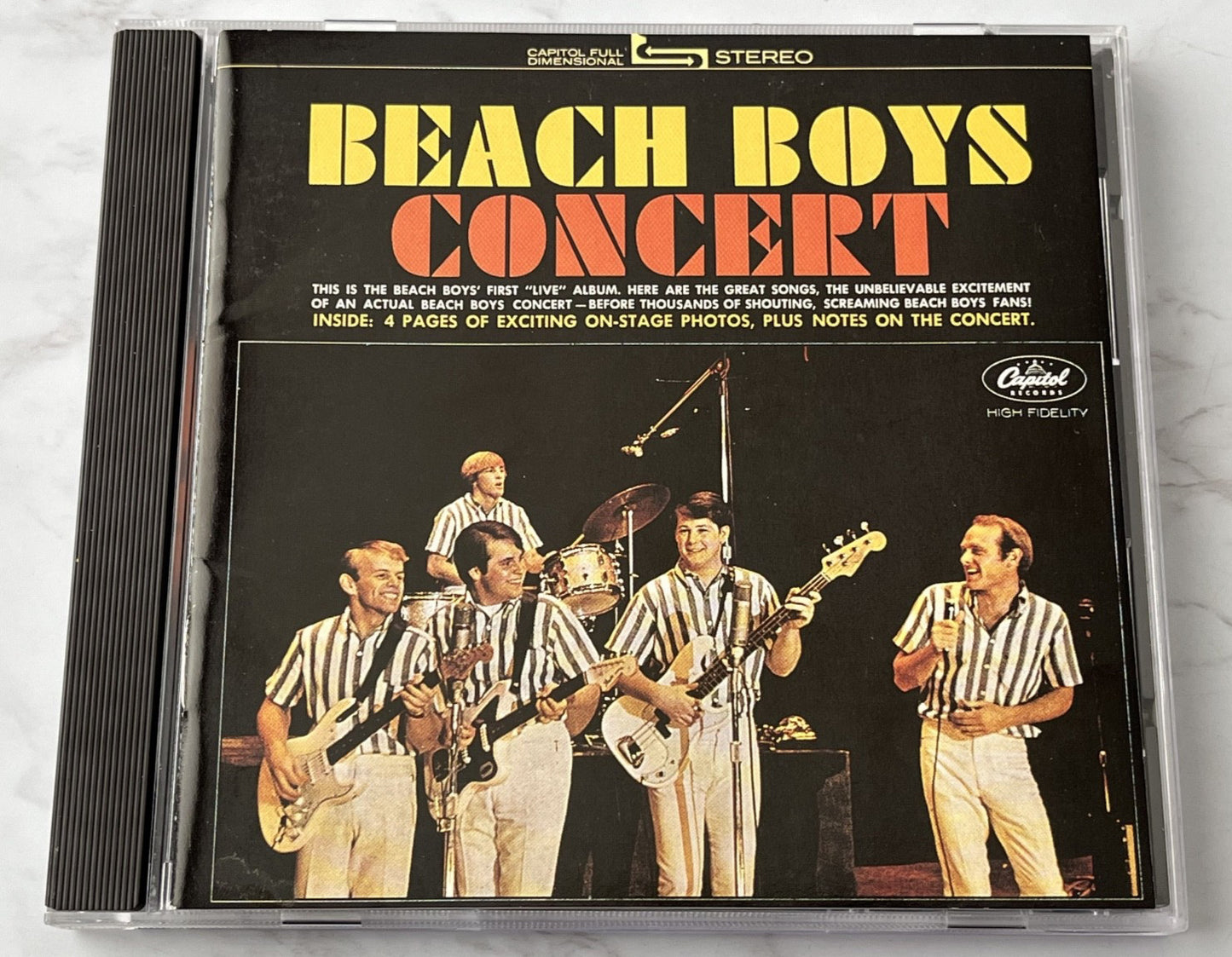 The Beach Boys – Concert & Live In London (1990) [ORIGINAL USA PRESS]