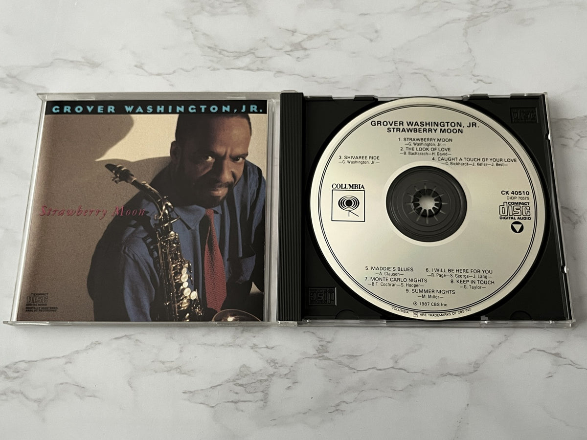 Grover Washington, Jr. – Strawberry Moon (1987) [DADC PRESS]