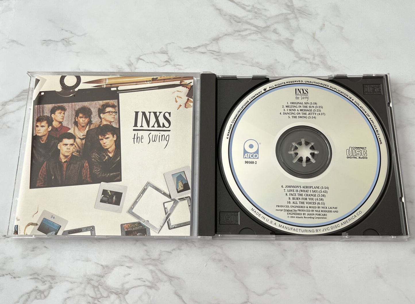 INXS – The Swing (1987) [JVC PRESS]