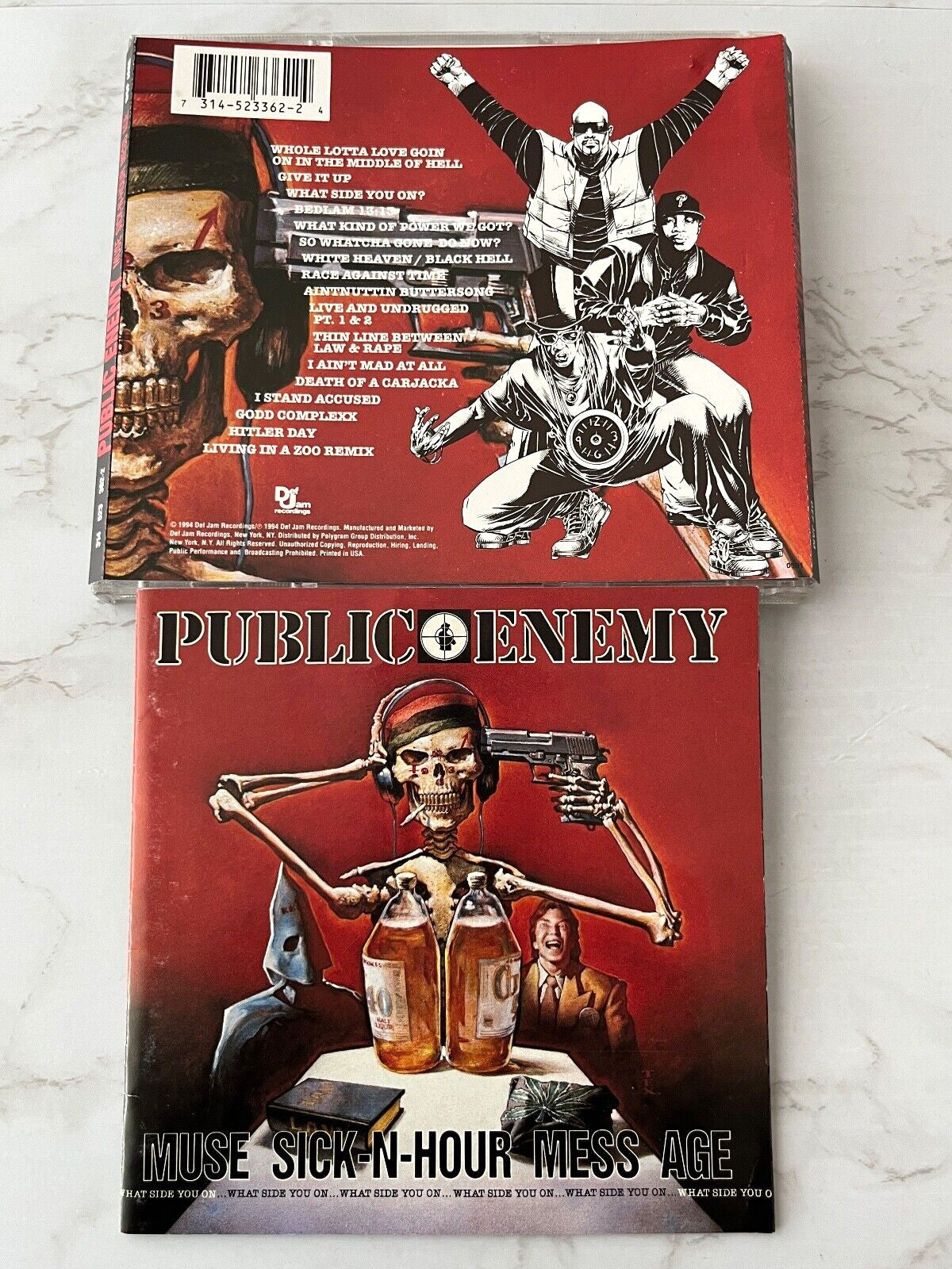 Public Enemy – Muse Sick-N-Hour Mess Age (1994) [ORIGINAL USA PRESS]