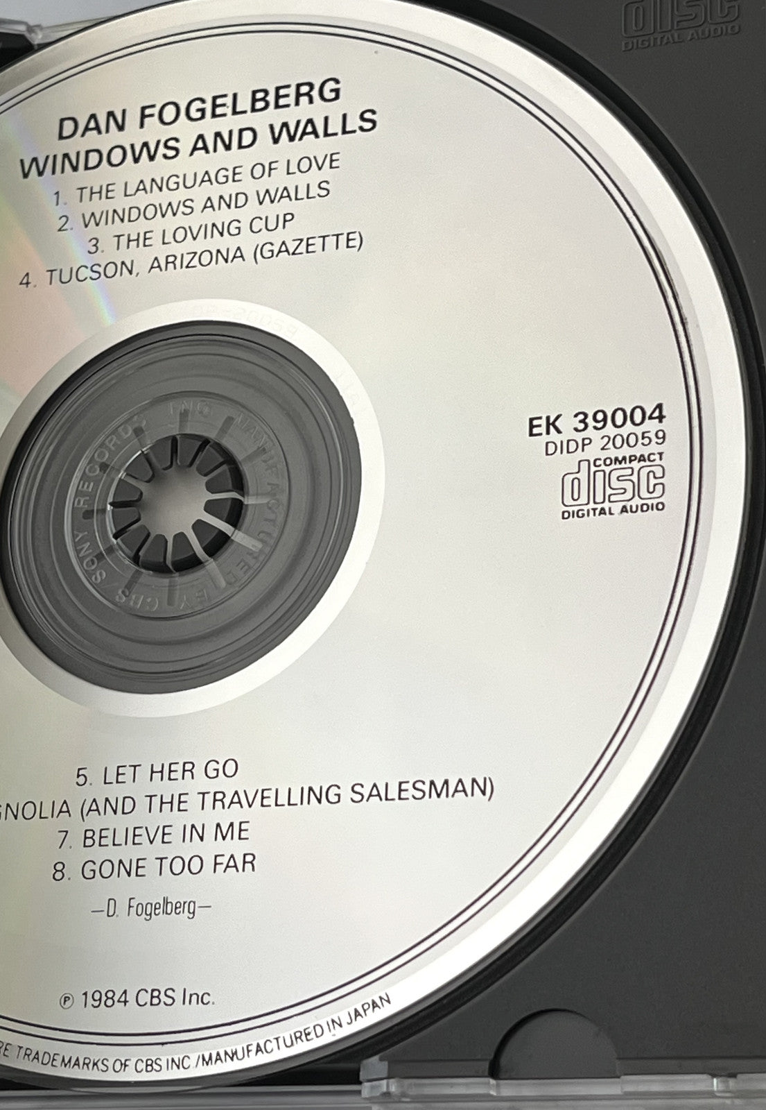 Dan Fogelberg – Windows and Walls (1984) [JAPAN TARGET ERA]