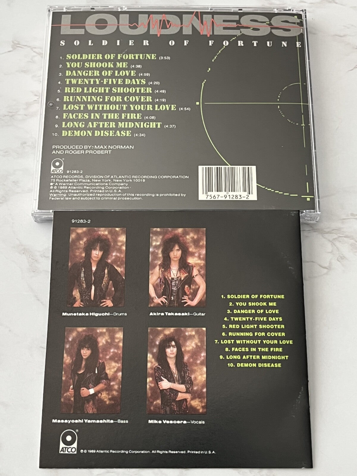 Loudness – Soldier Of Fortune (1989) [ORIGINAL USA PRESS]