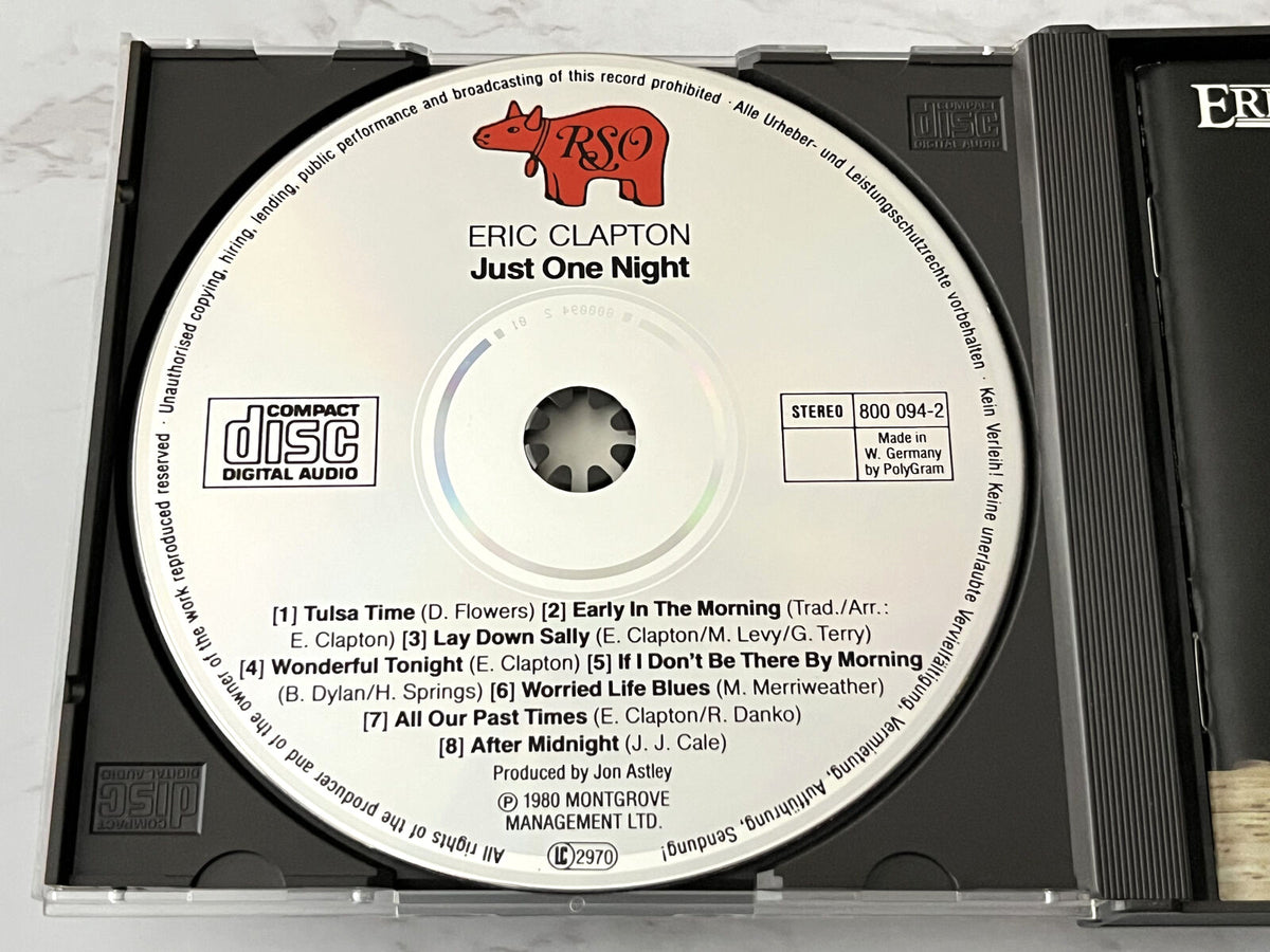 Eric Clapton – Just One Night (1984) [W GERMANY TARGET ERA]